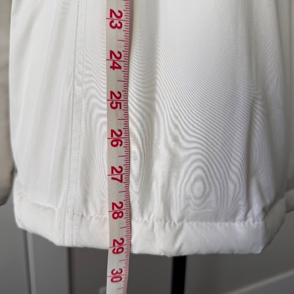 GAP White Puffer Coat w/ Faux Fur Hood - Women’s XL - Picture 6 of 12